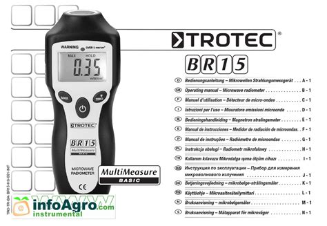 Trotec MultiMeasure BASIC BM30 Bedienungsanleitung